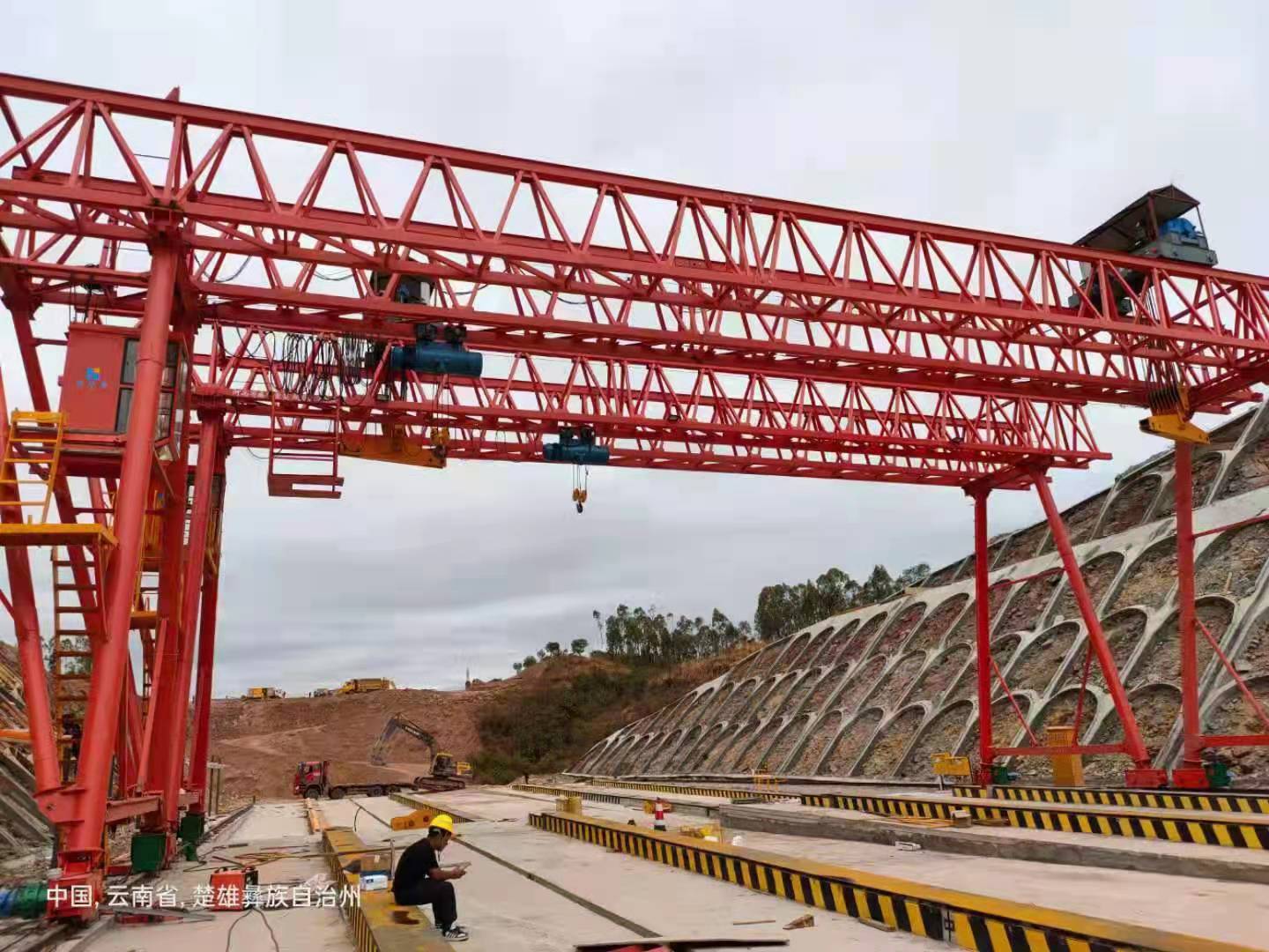 云南九建MG80/10T-24M、MH10T-24M龍門(mén)吊